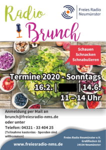 Radio Brunch fällt leider aus... @ Freies Radio Neumünster-Funkhaus | Neumünster | Schleswig-Holstein | Deutschland